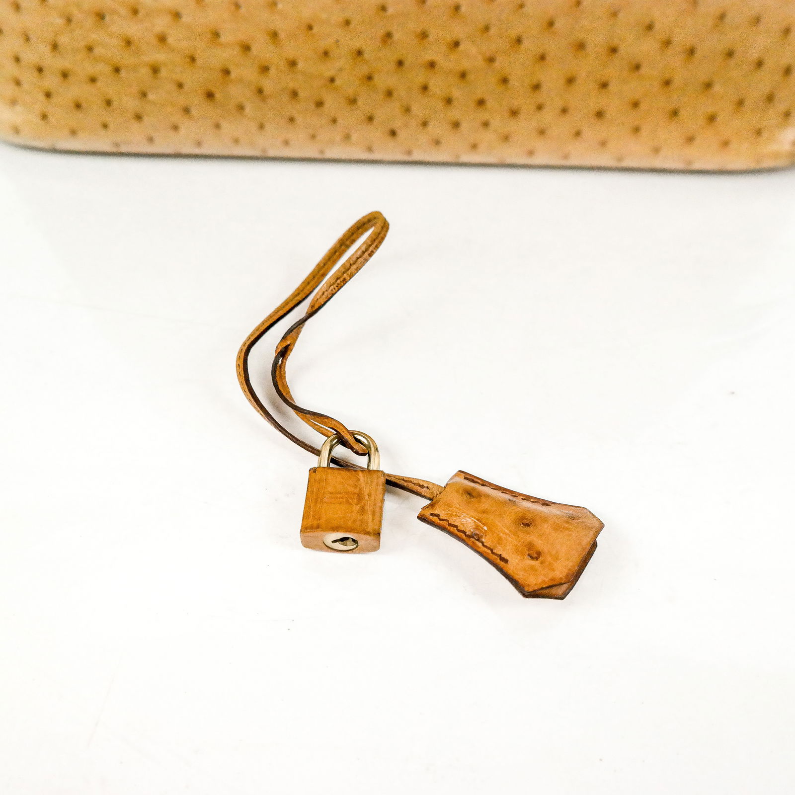 Hermes Bolide Ostrich Handbag - 5