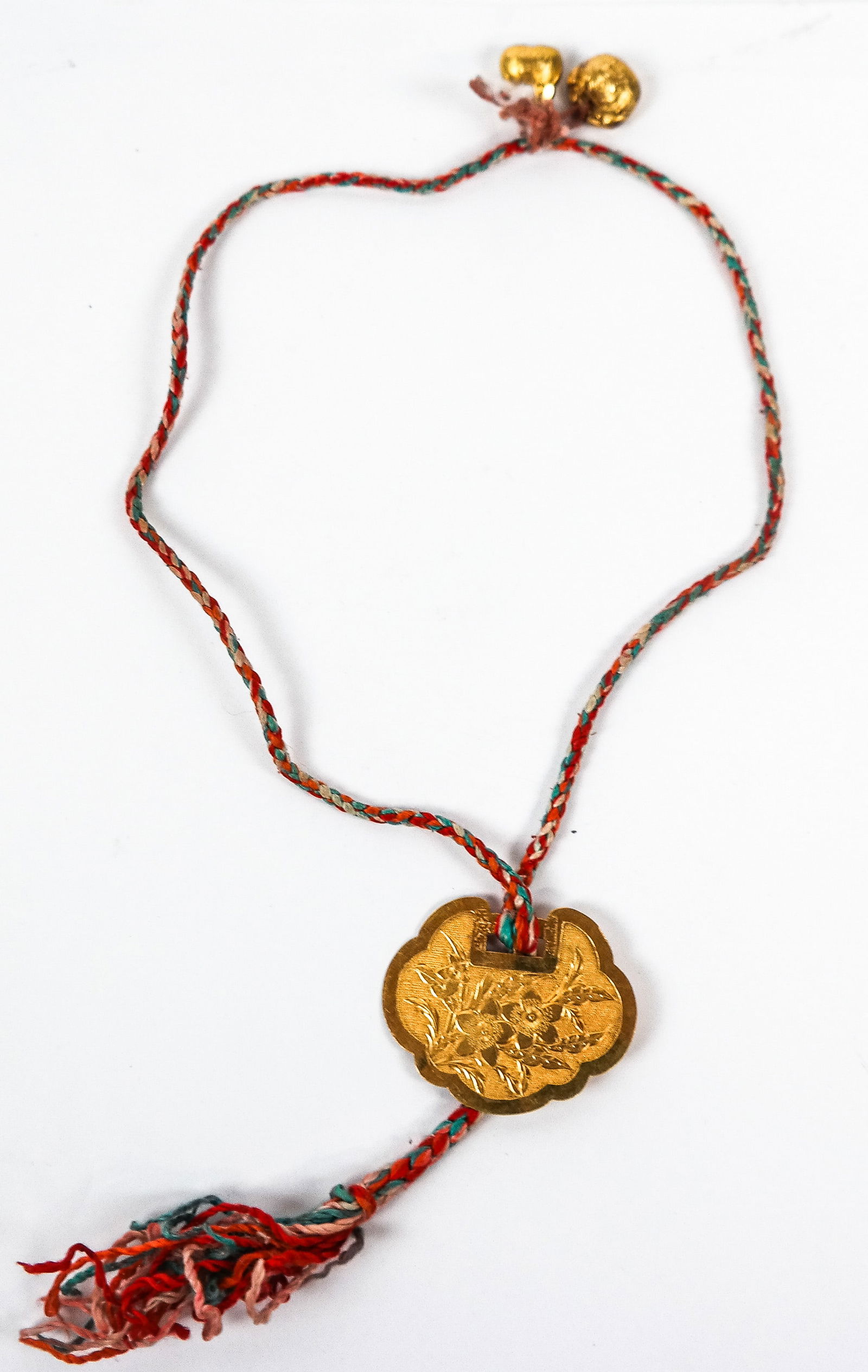 High Carat Yellow Gold Chinese Wedding Pendant (1 of 10)