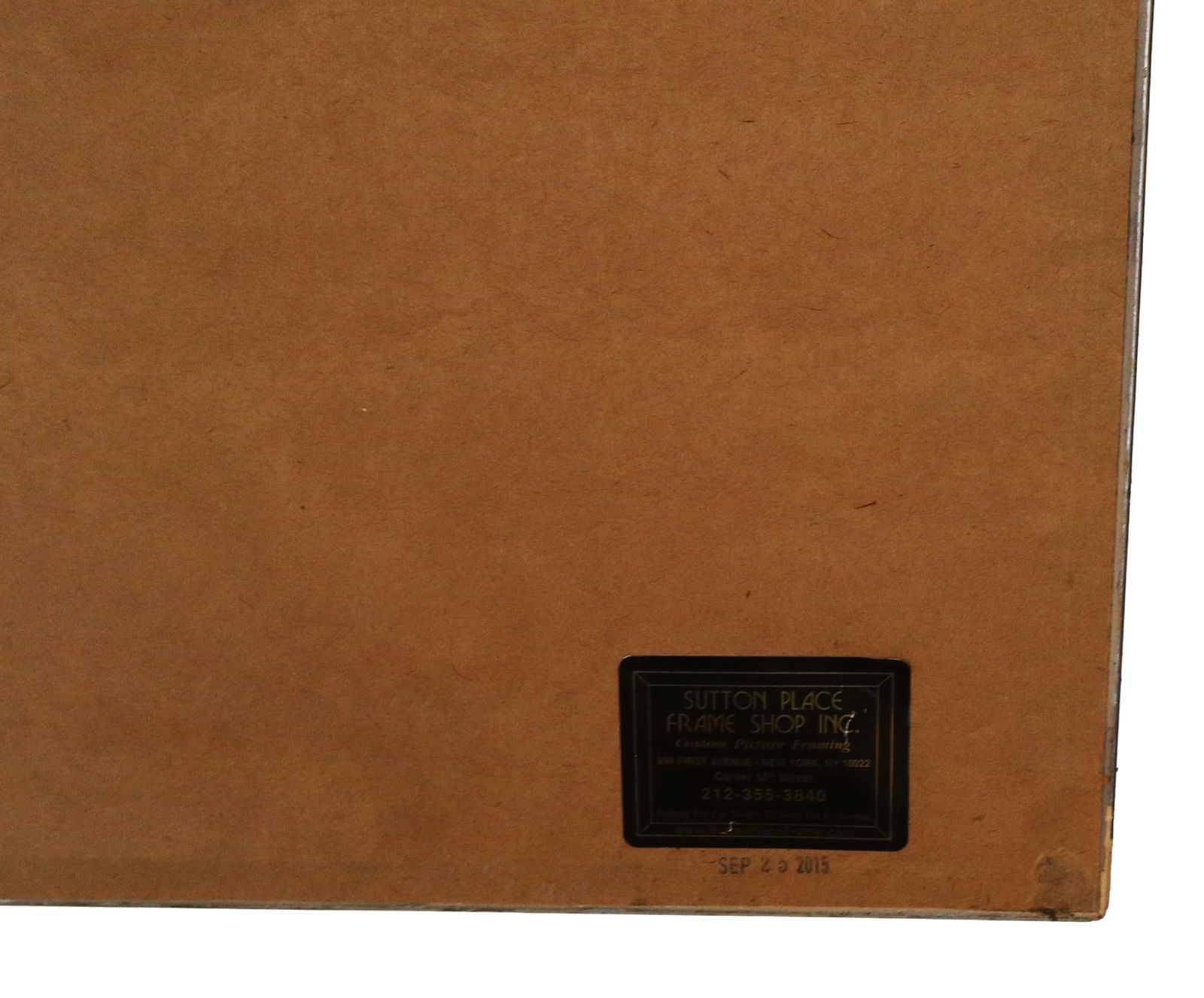 Persian Silver Thread Framed Fabric Panel - 13