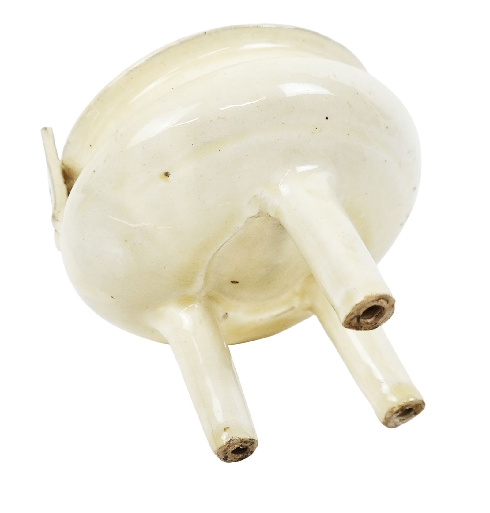 Chinese Antique White Glazed Porcelain Censor - 12
