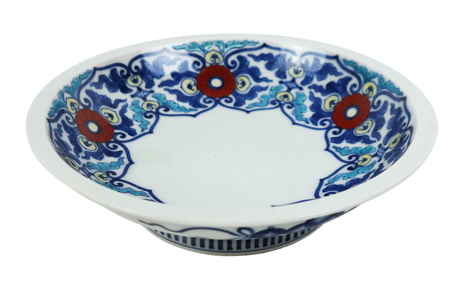 Japanese Nabeshima Porcelain Shallow Bowl Coupe (1 of 11)