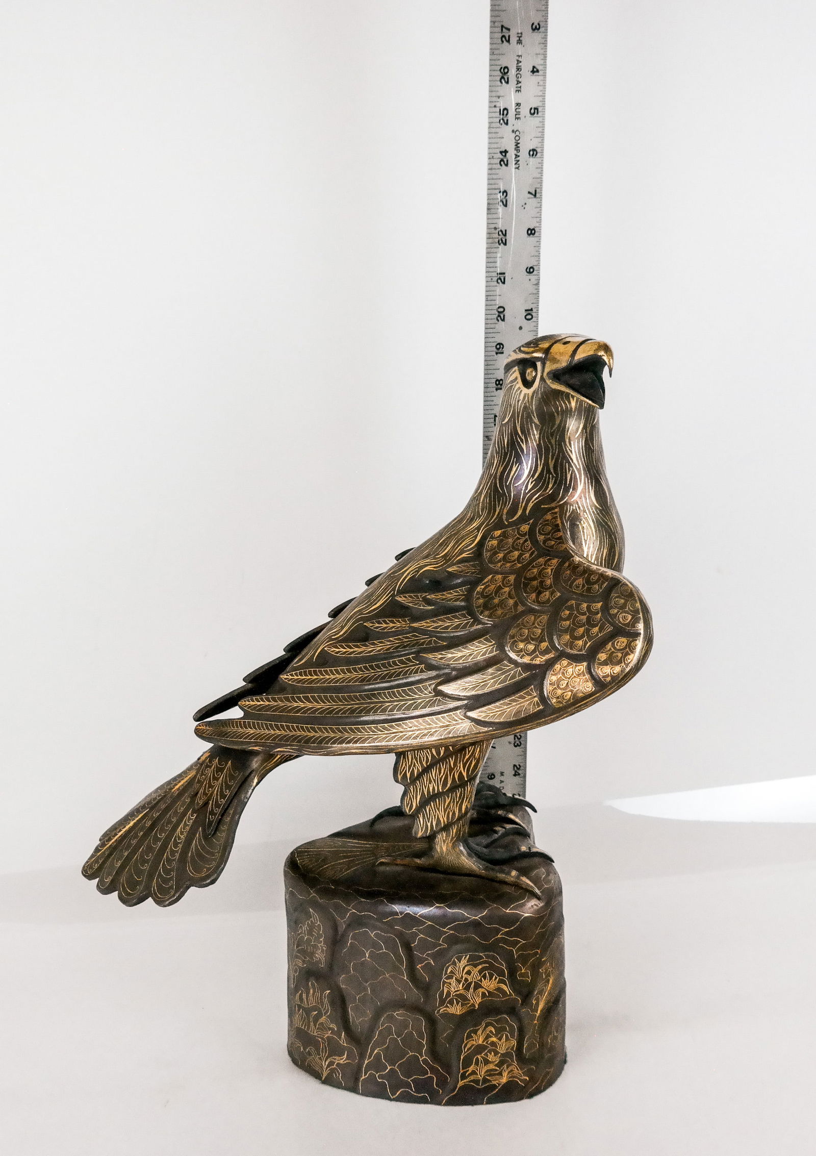 Patinated Metal Eagle - 10