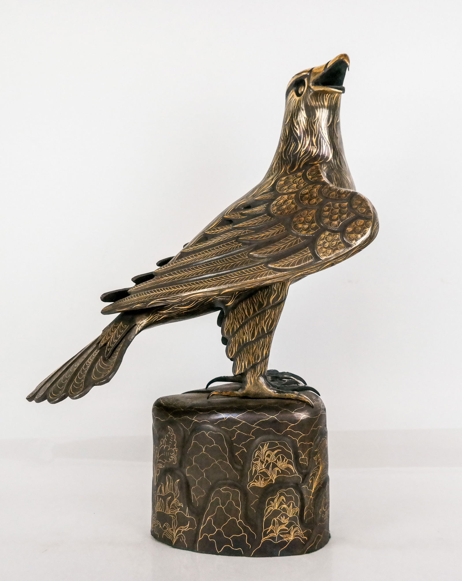 Patinated Metal Eagle - 3