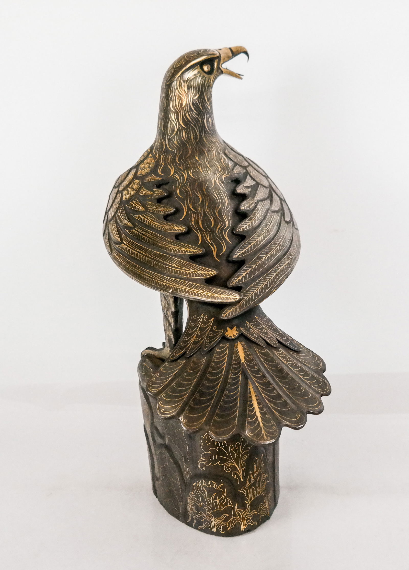 Patinated Metal Eagle - 4