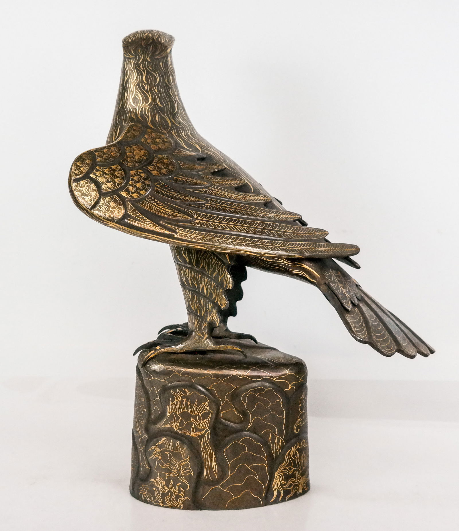 Patinated Metal Eagle - 7