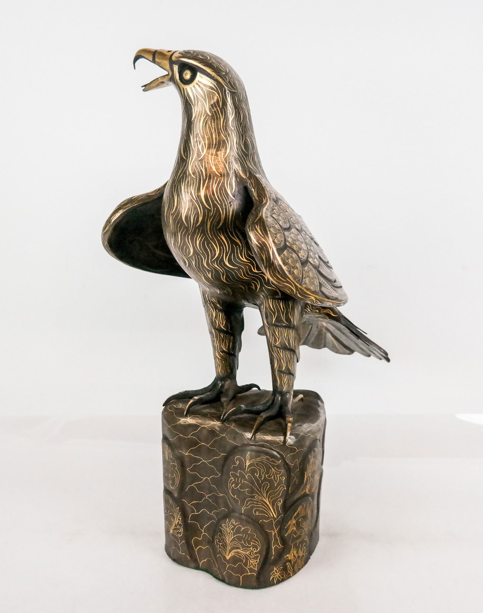 Patinated Metal Eagle - 9