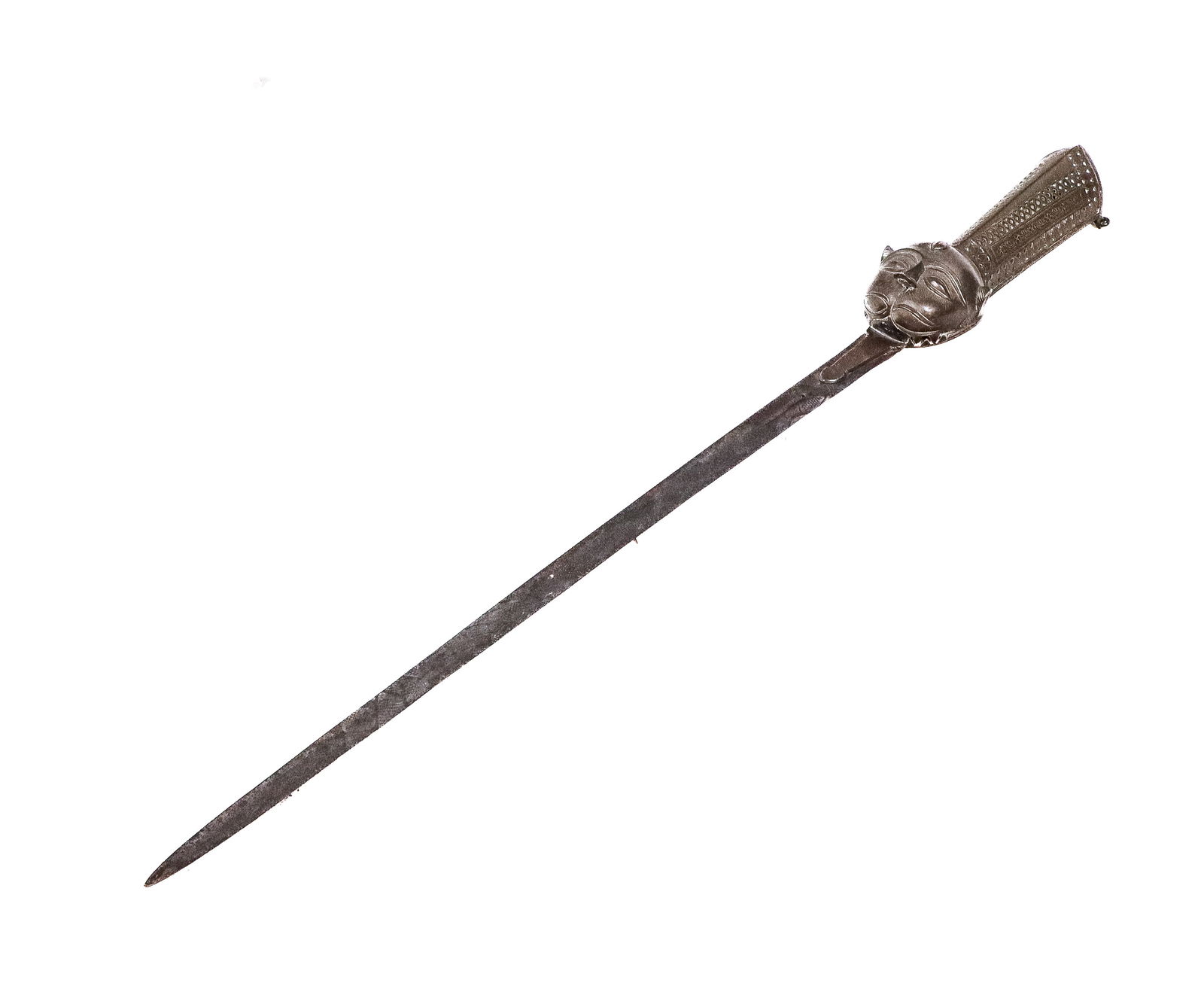Indian Pata Gaunit Mounted as a Sword (1 of 19)