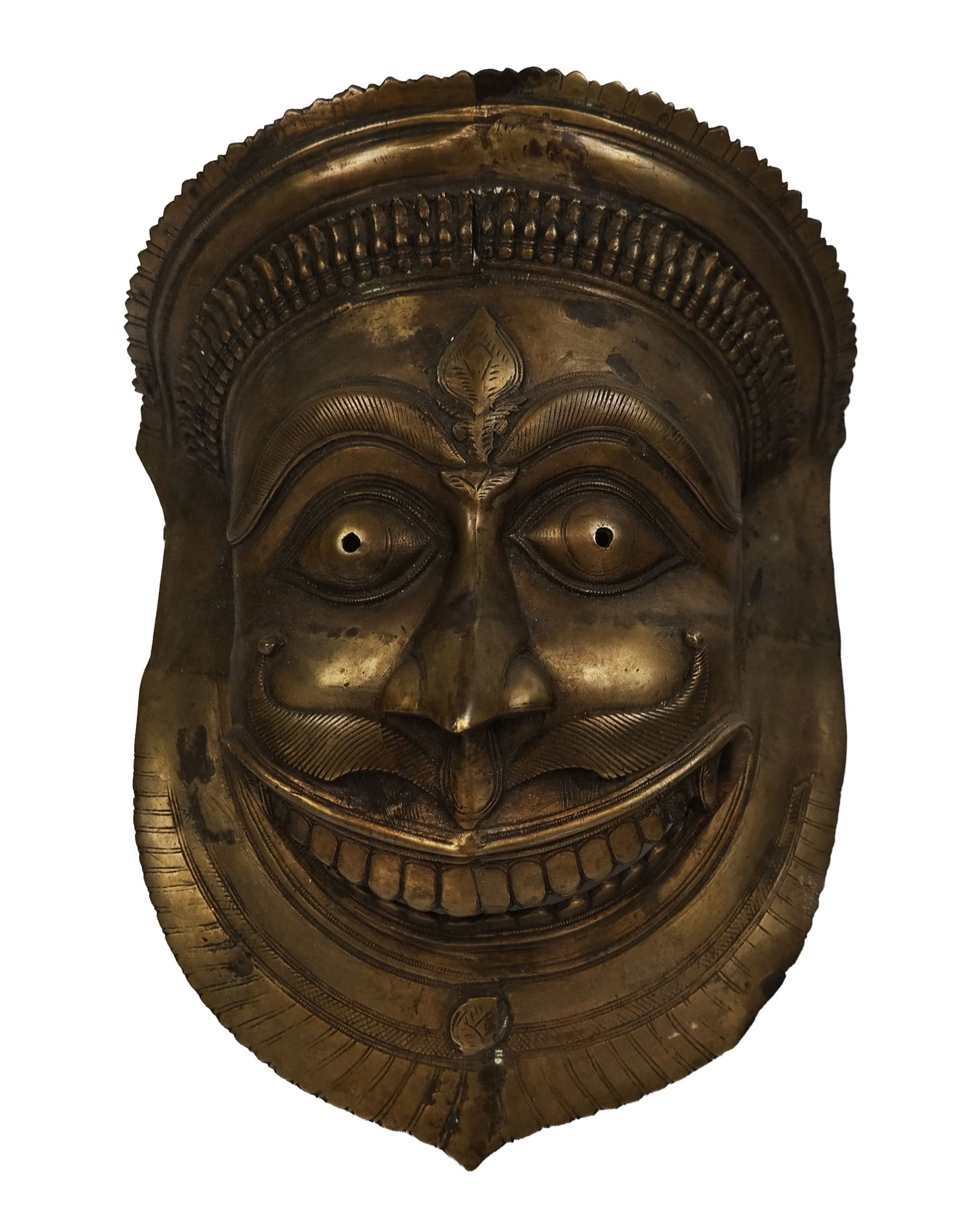 Indian Brass Ceremonial Mask (1 of 12)