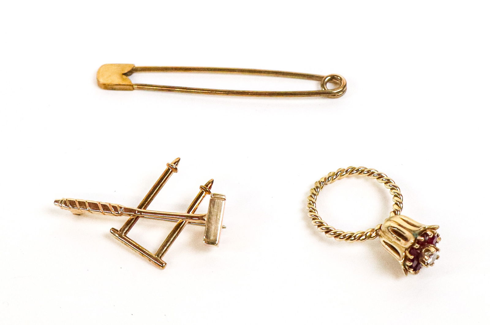 Three Gold Items - 10