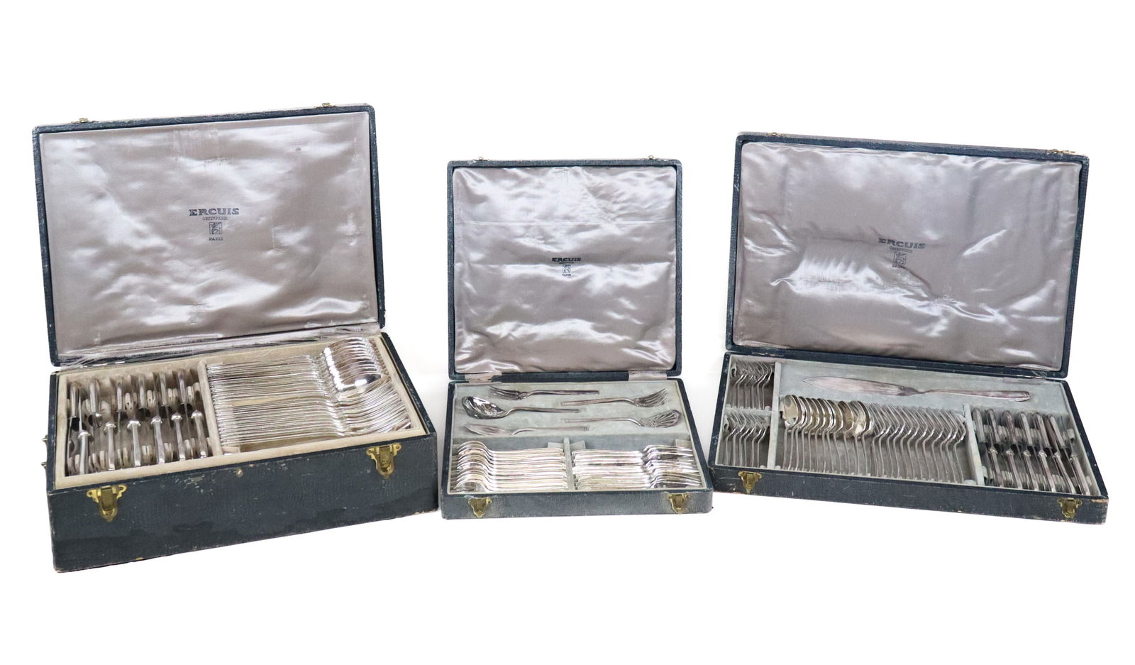 Ercuis Silver Plate Flatware Service, 120+ (1 of 20)