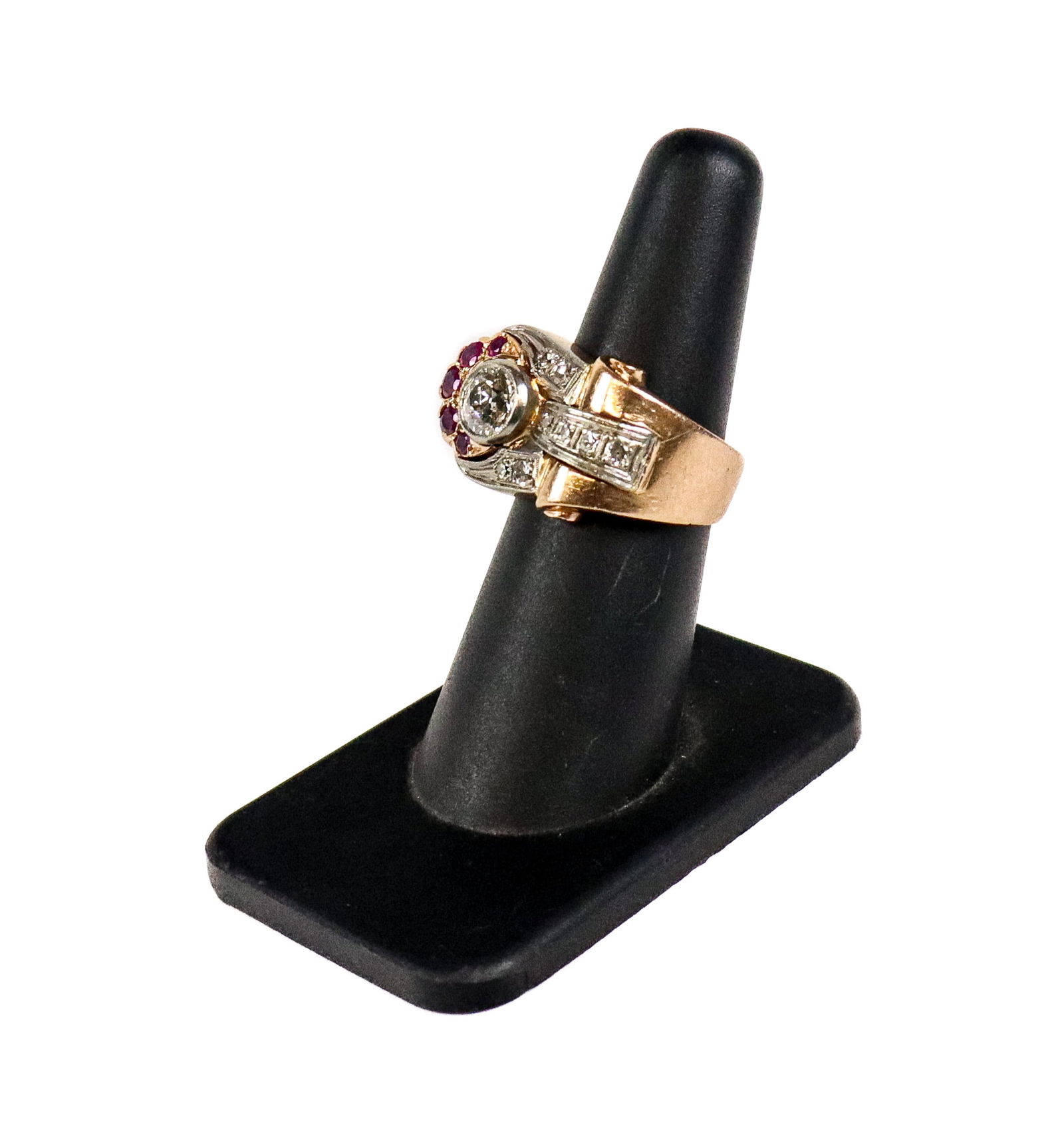 Retro Gold and Diamond Ring (1 of 12)