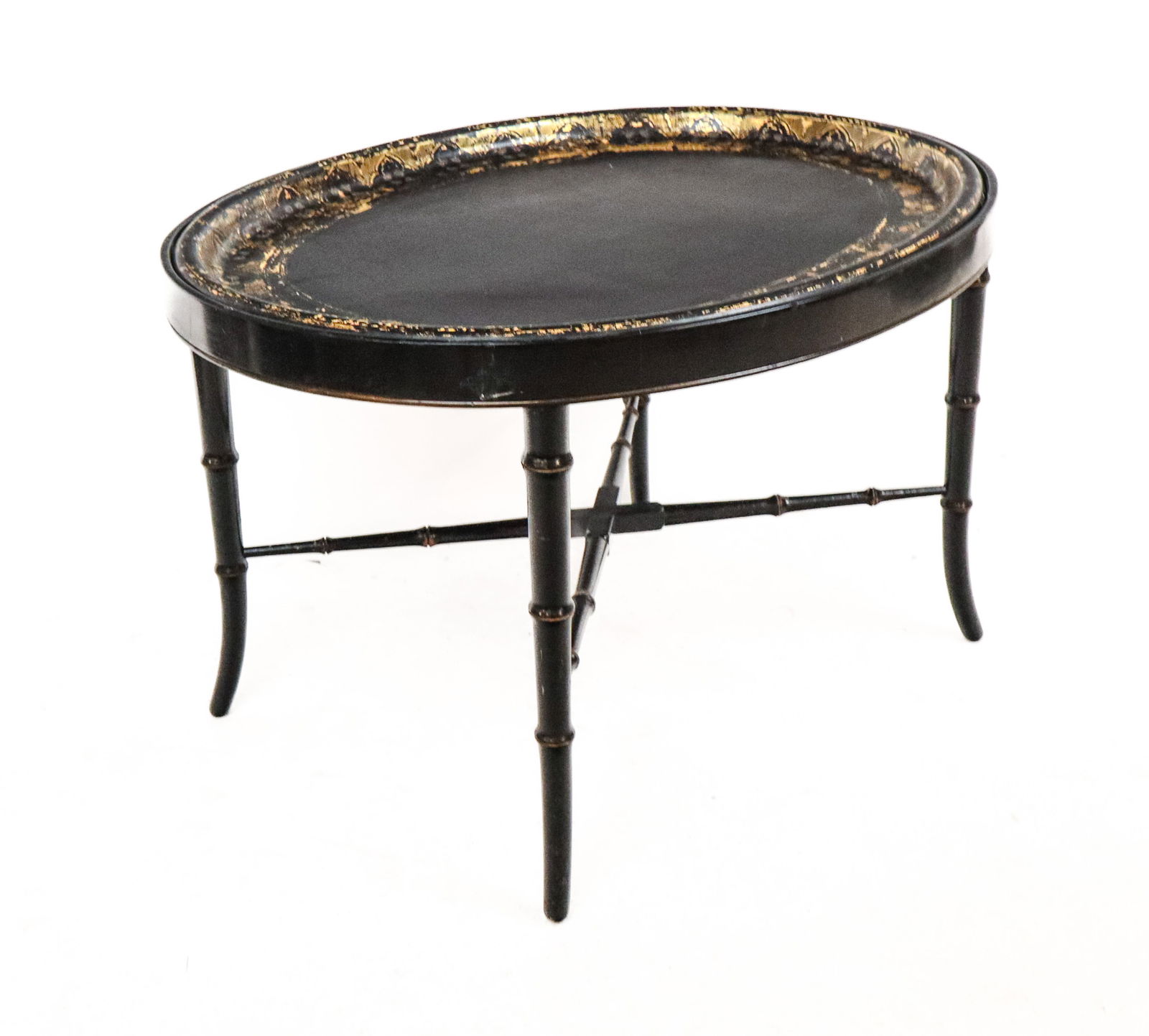 Regency Oval Tray Top Table - 12