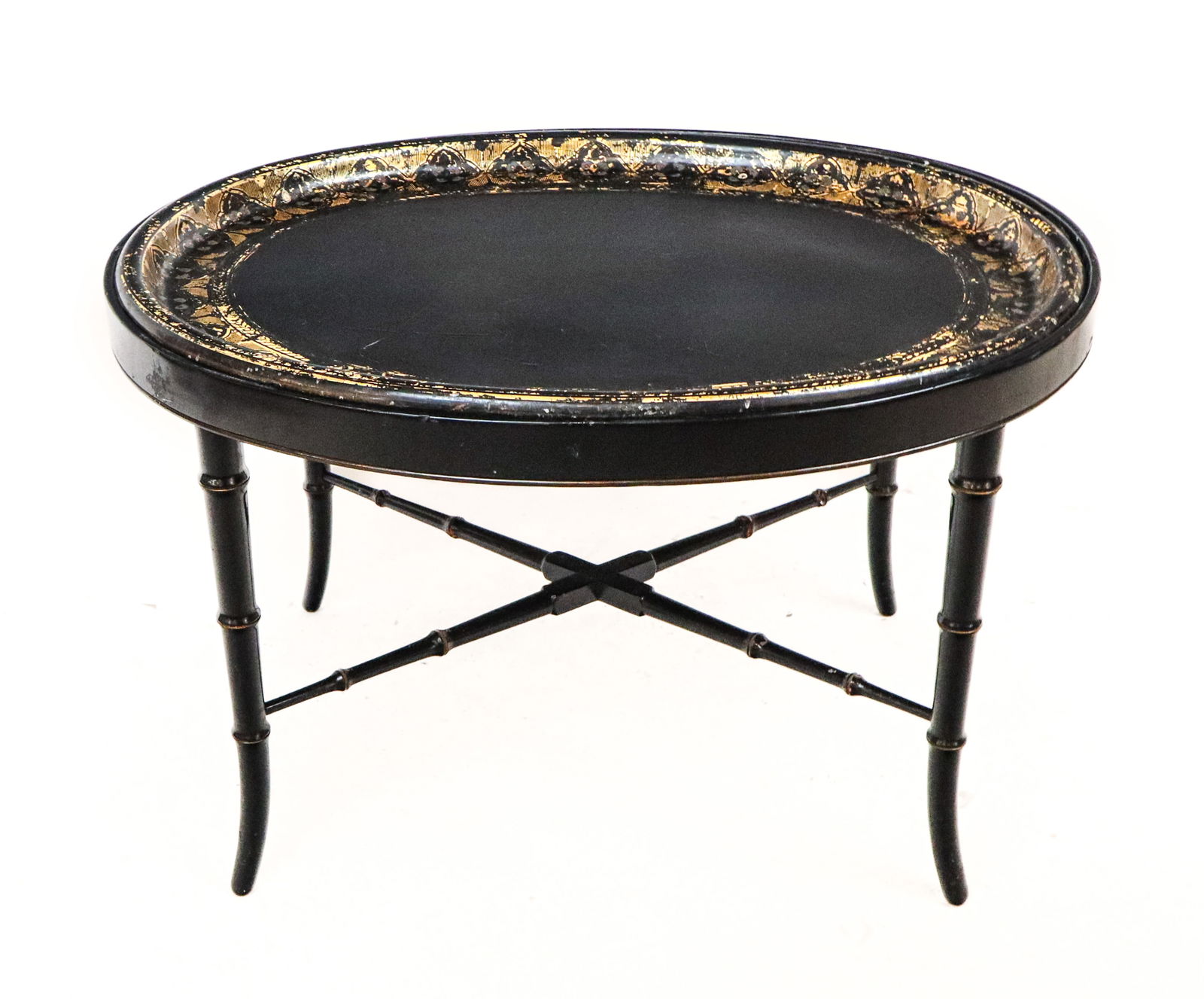 Regency Oval Tray Top Table - 2