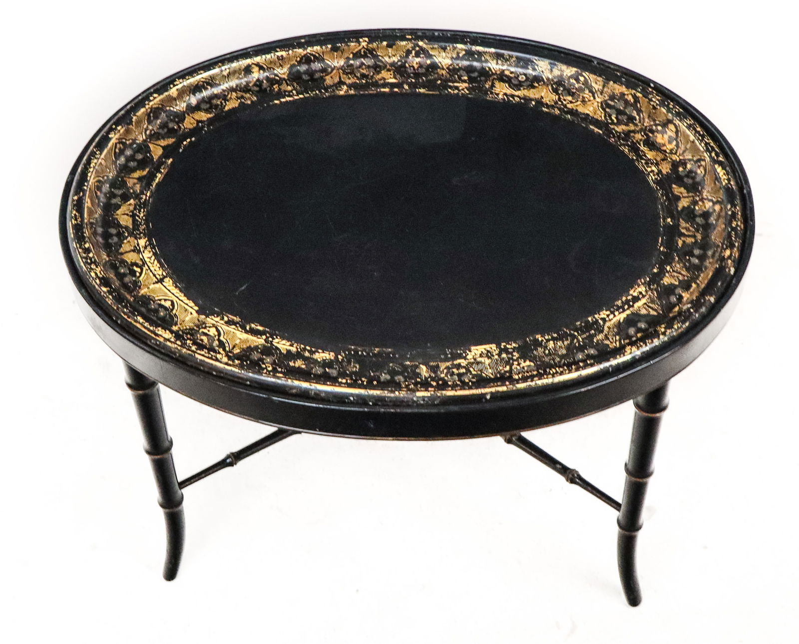 Regency Oval Tray Top Table - 3