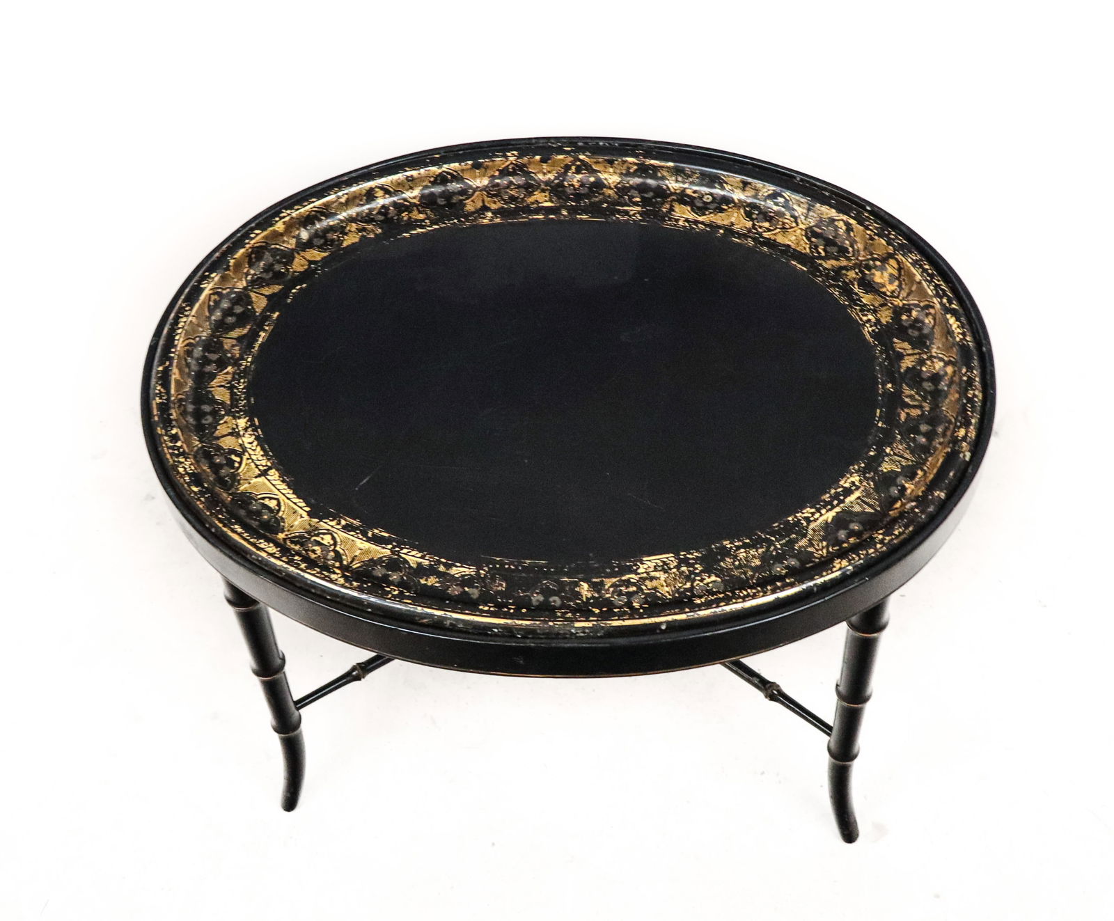 Regency Oval Tray Top Table - 4