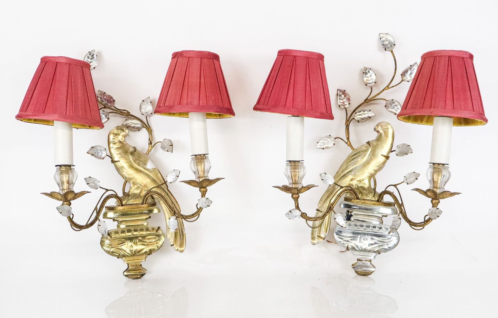Bagues Inspired Pair of Two Light Bird Sconces (1 of 19)