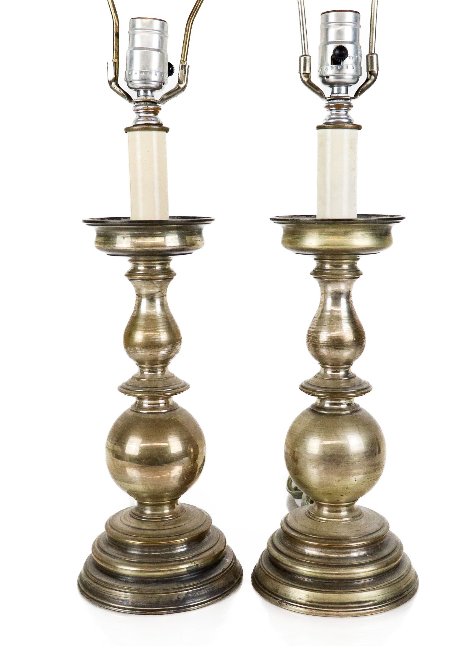 Pair of Brass Table Lamps (1 of 5)