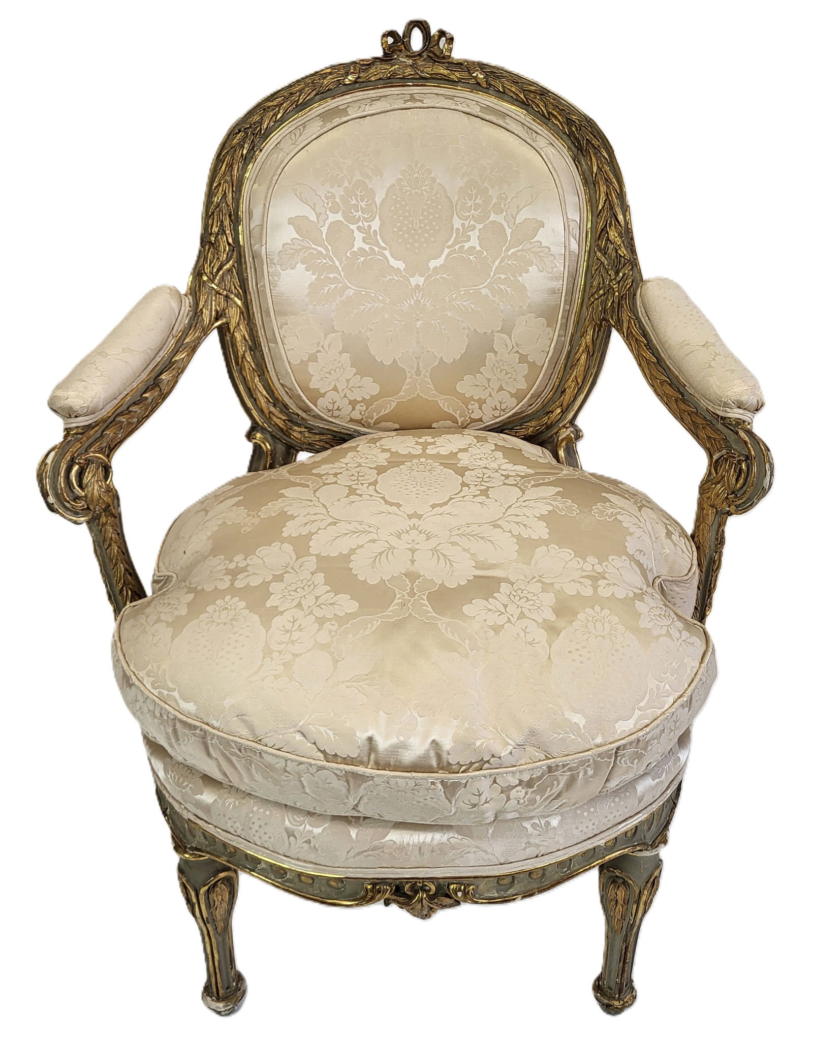 Antique French Salon Fauteuil (1 of 18)