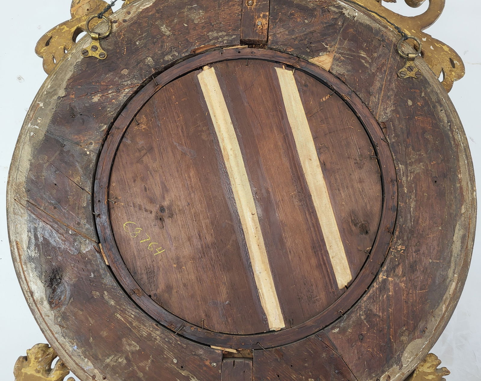 Antique George III Bullseye Mirror - 15