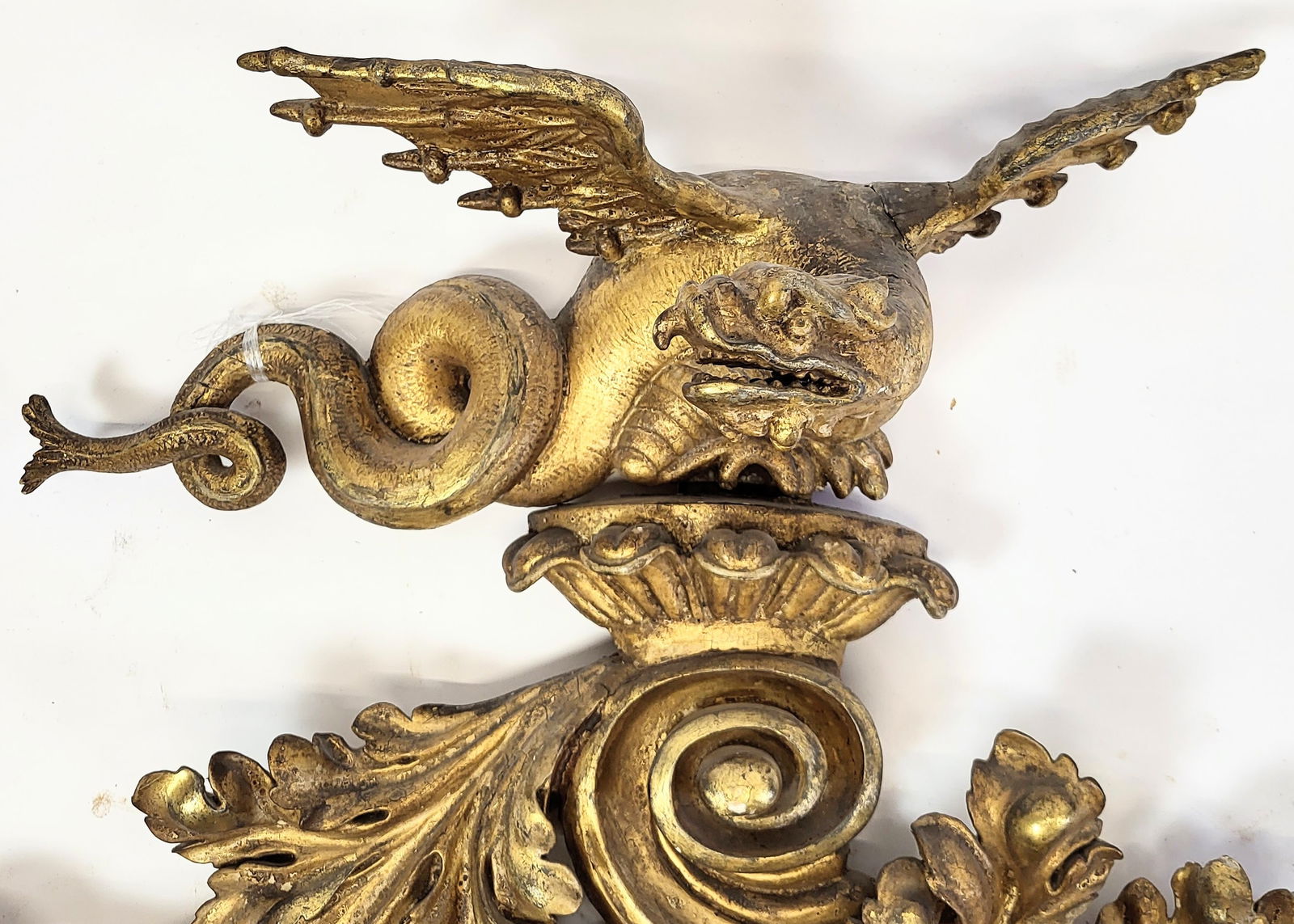 Antique George III Bullseye Mirror - 5