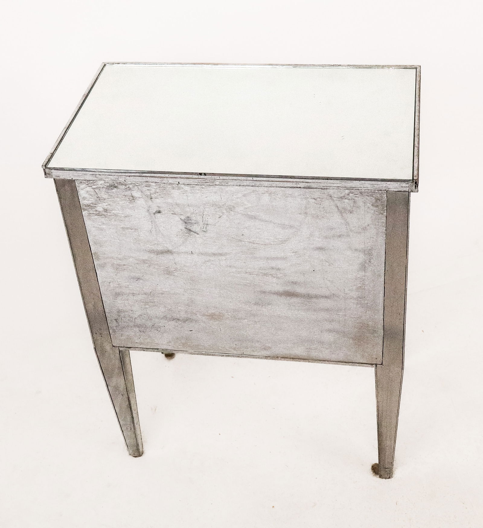 Hollywood Regency Mirrored Commode - 8