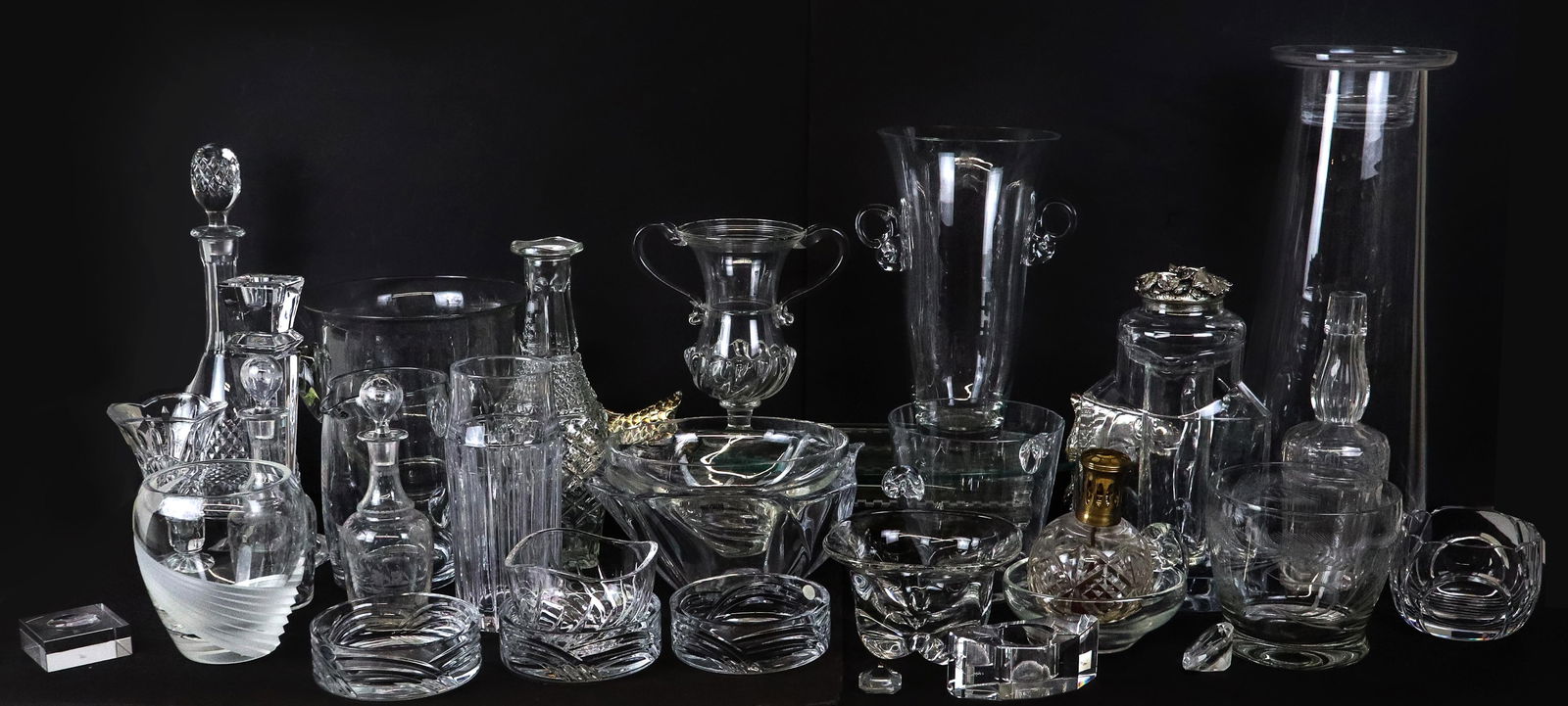 Large Group of Glass and Crystal Wares (1 of 20)