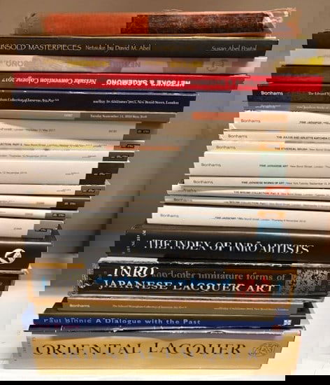 Books and Catalogs on Lacquer, Inro, Etc. (20) (1 of 1)