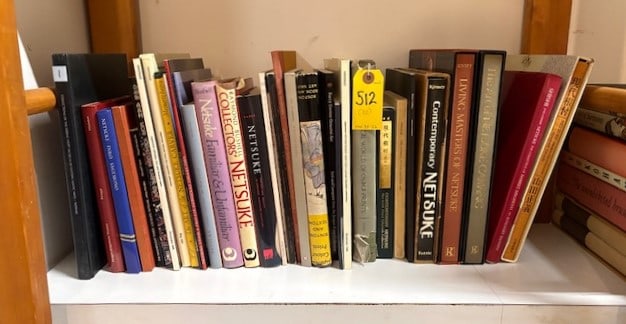 Collection of Books on Japanese Art (32): Netsuke, Prints, Osaka Prints, Contemporary Netsuke, and Artists, etc.