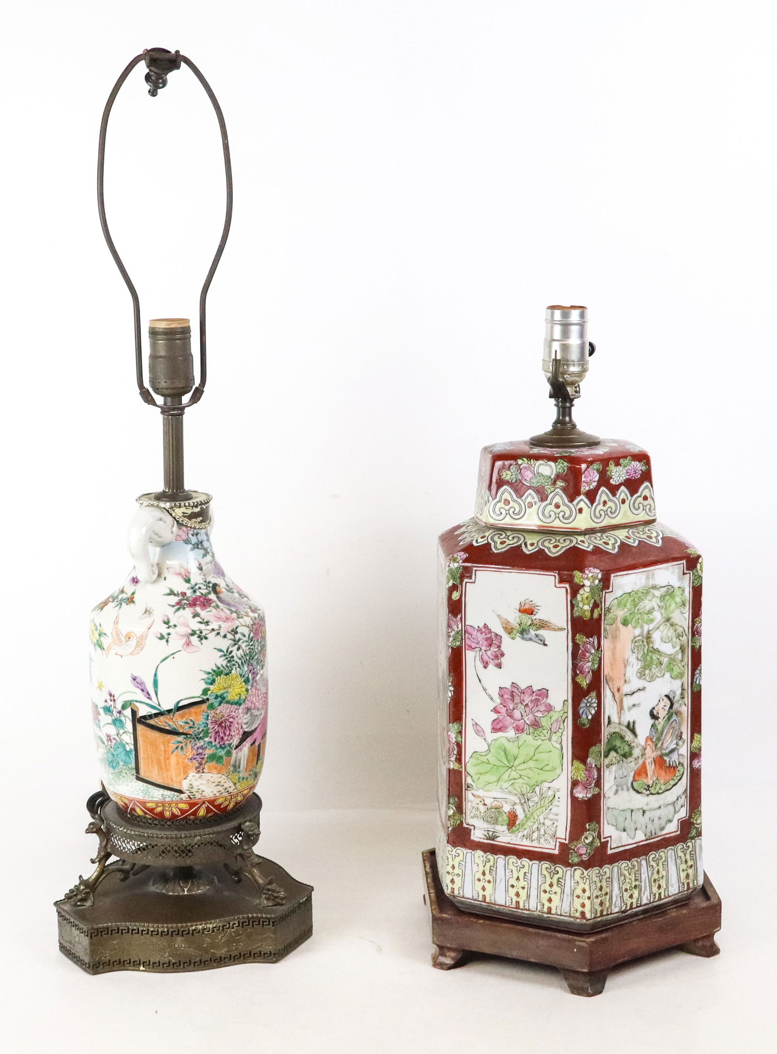 Two Chinese Porcelain Lamps (1 of 15)