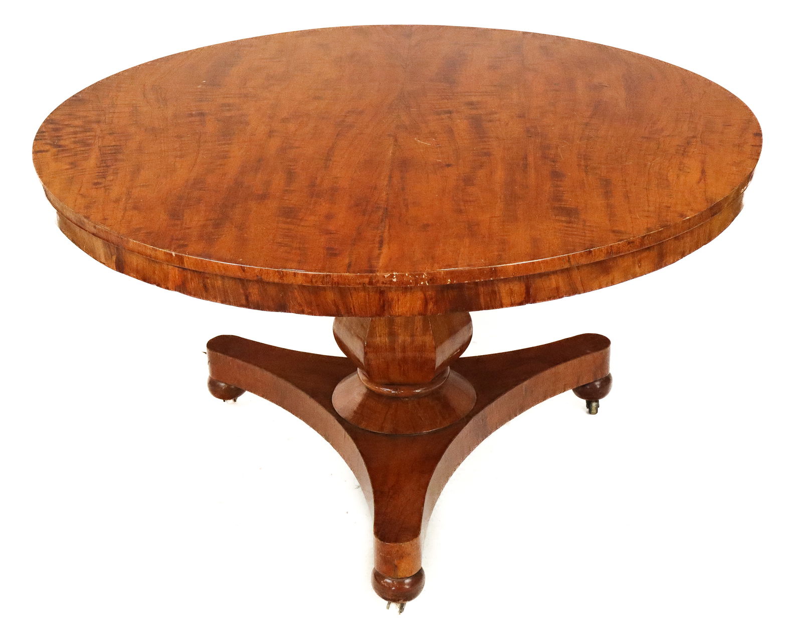 Biedermeier Mahogany tilt Top Center Table (1 of 14)