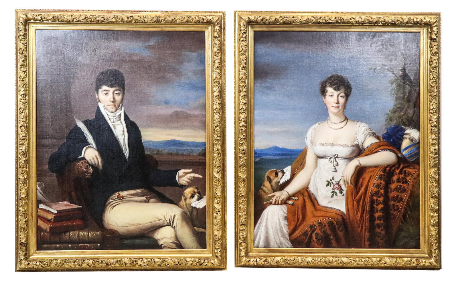 Jenny LEGRAND Oils on Canvas, Two (1 of 20)