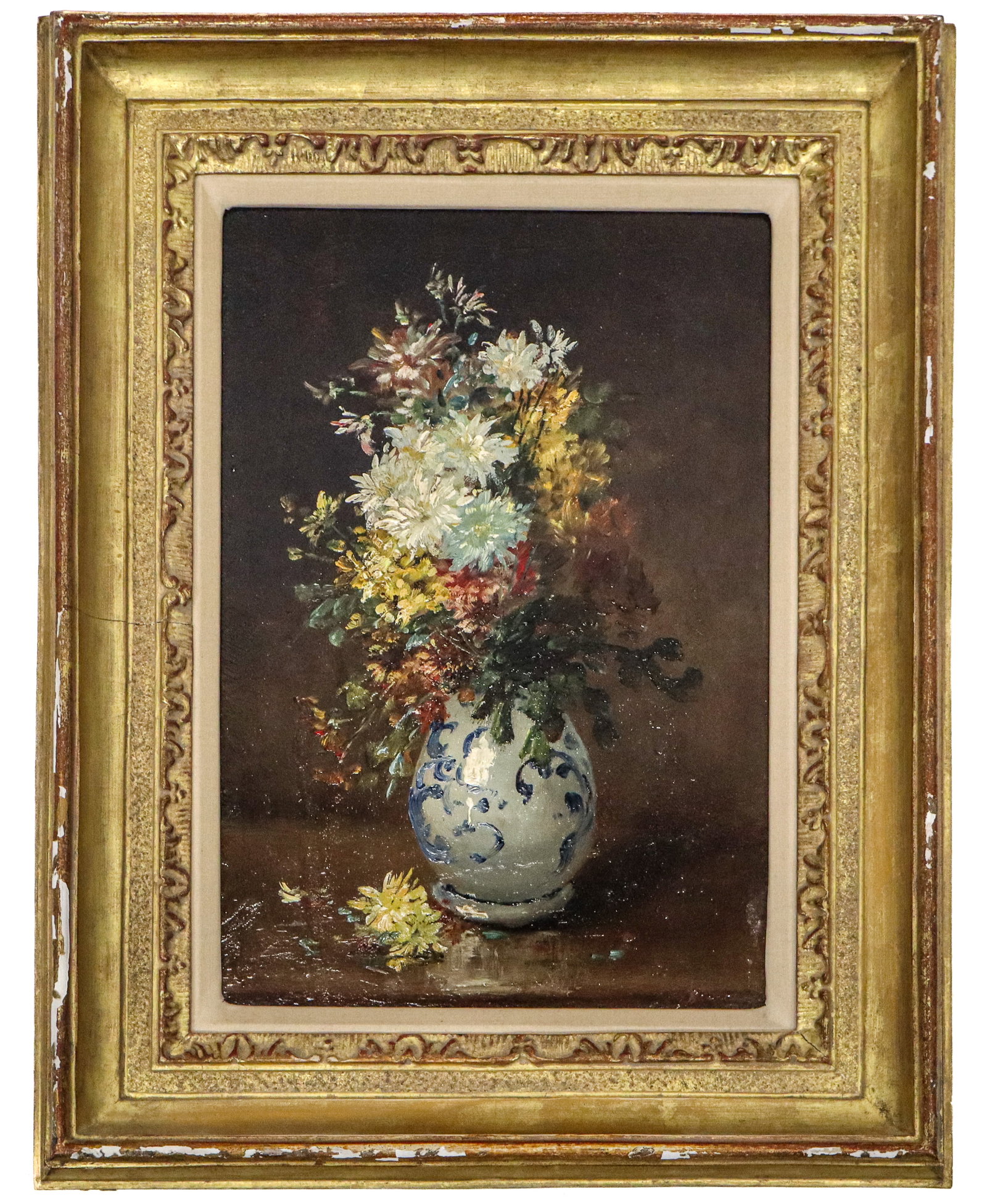 Leon-Ascagne-Francois BRION Oil on Panel (1 of 9)