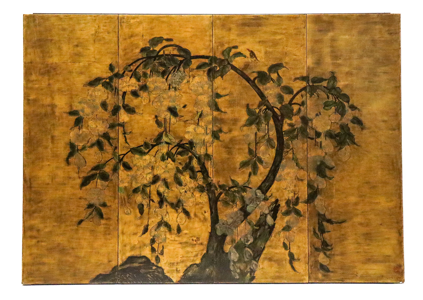 Chinese Modern 4 Panel Mounted Low Screen (1 of 14)