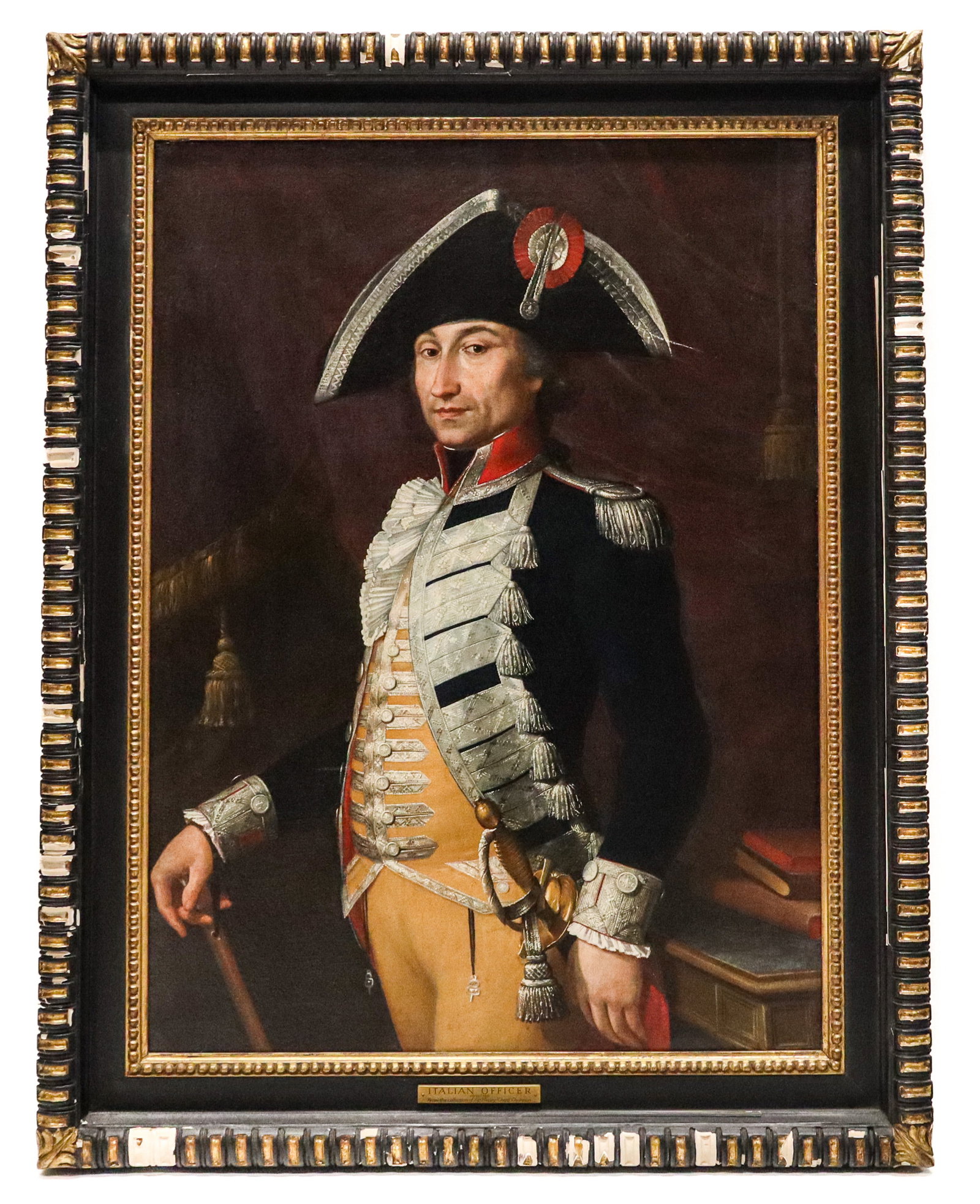 Attr: GILLESPIE, Military Oil on Canvas (1 of 12)