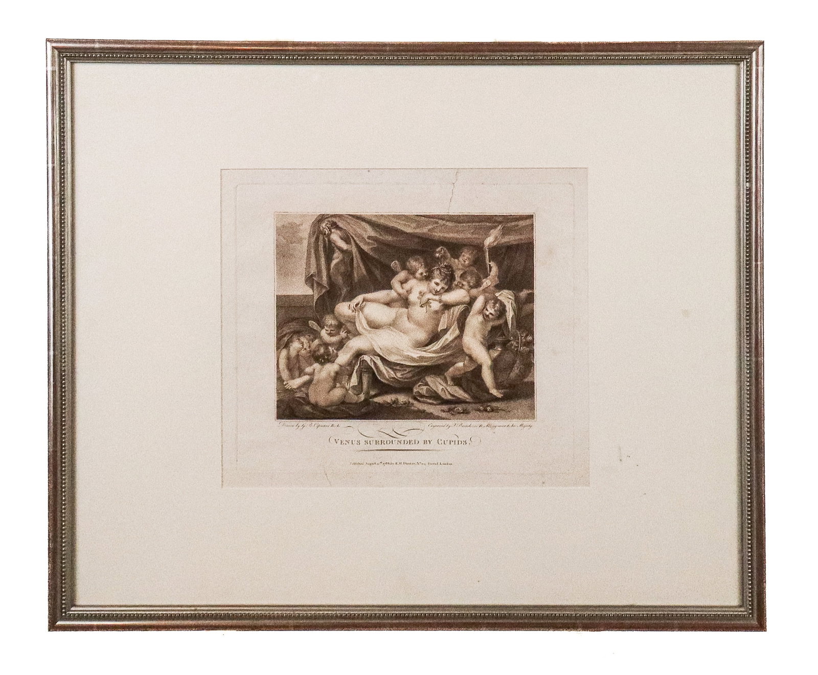Bartolozzi "Venus Surrounded by Cupids" Engraving (1 of 10)