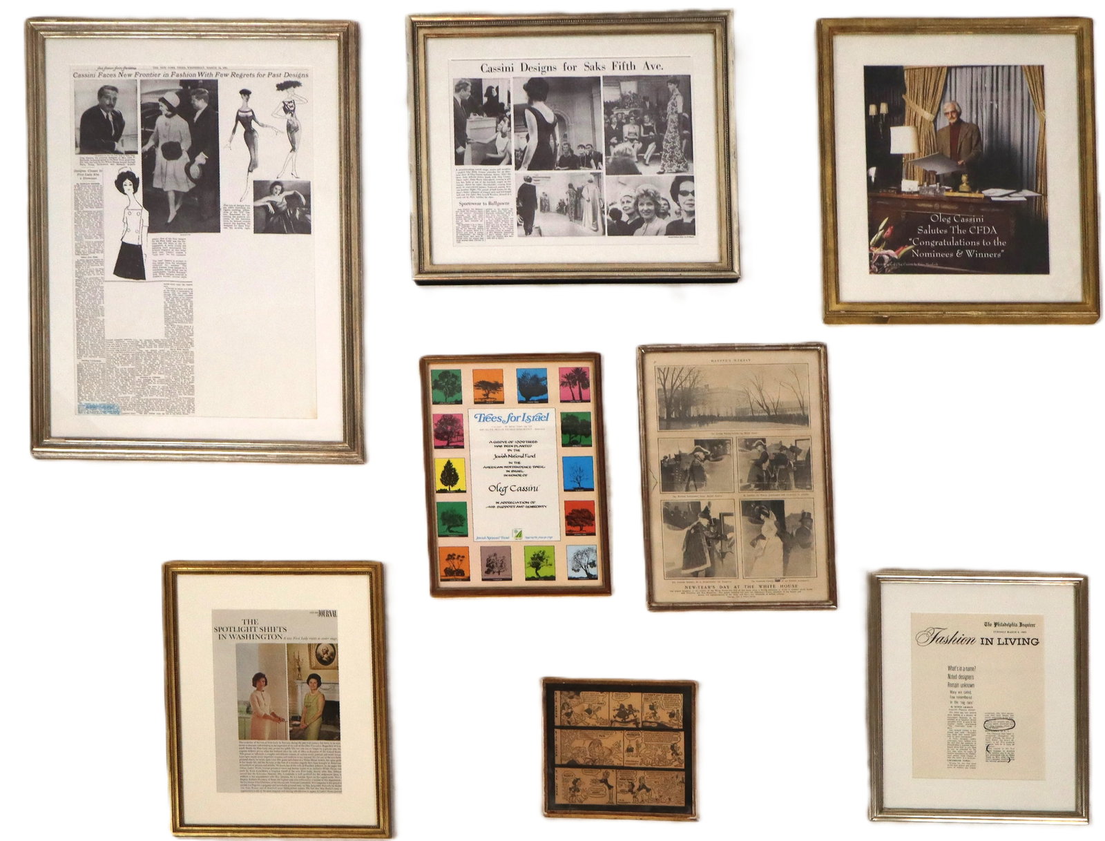 Oleg Cassini Clippings and Memorabilia, 8 (1 of 12)