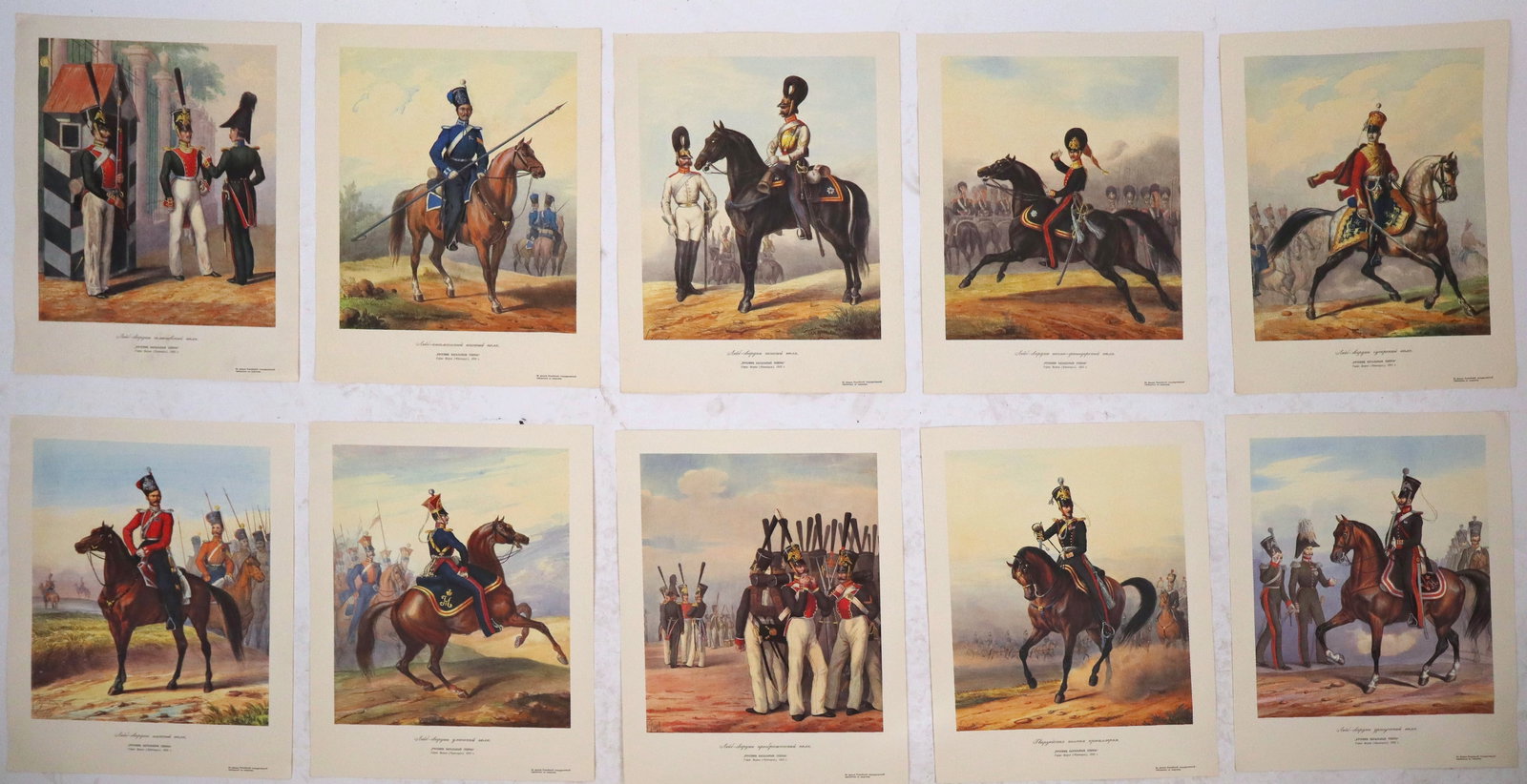 Russian Military Prints after Horace Vernet, 10 (1 of 20)