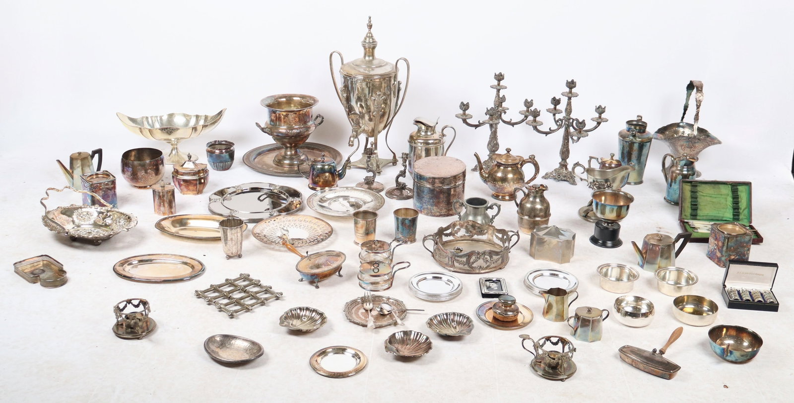 Miscellaneous Group of Silver Plate and Metal, 40+ (1 of 19)