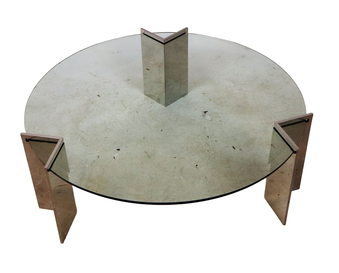 Pace "Meda" Circular Low Table - 17