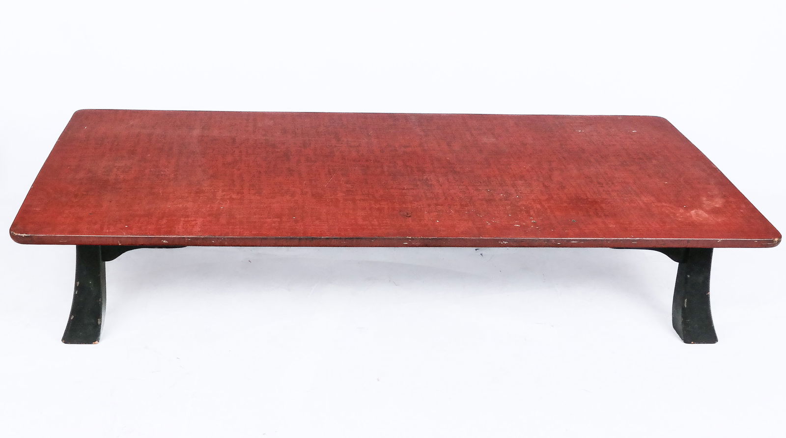 Palatial Asian Red Lacquer Coffee Table - 5