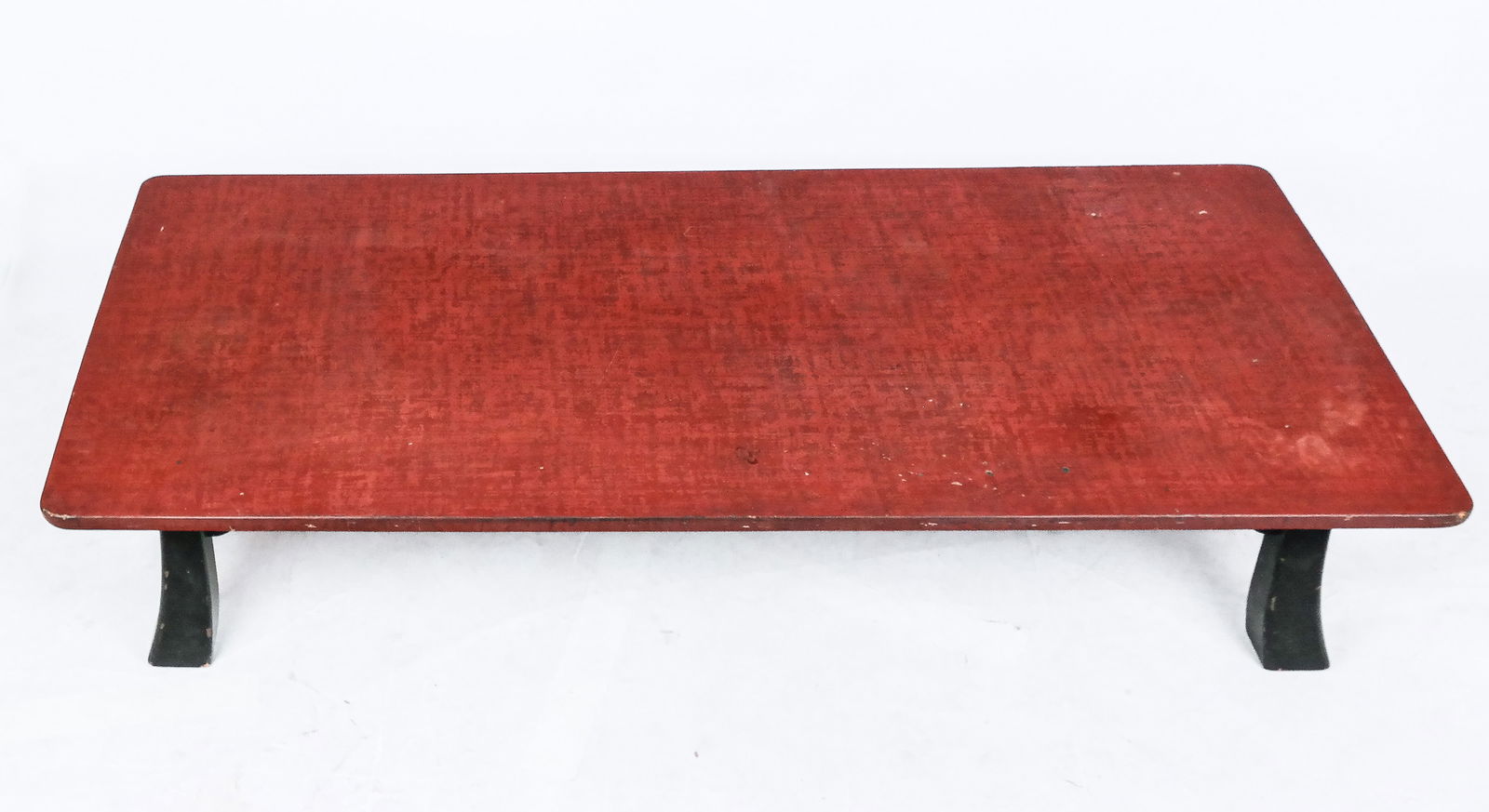 Palatial Asian Red Lacquer Coffee Table - 6