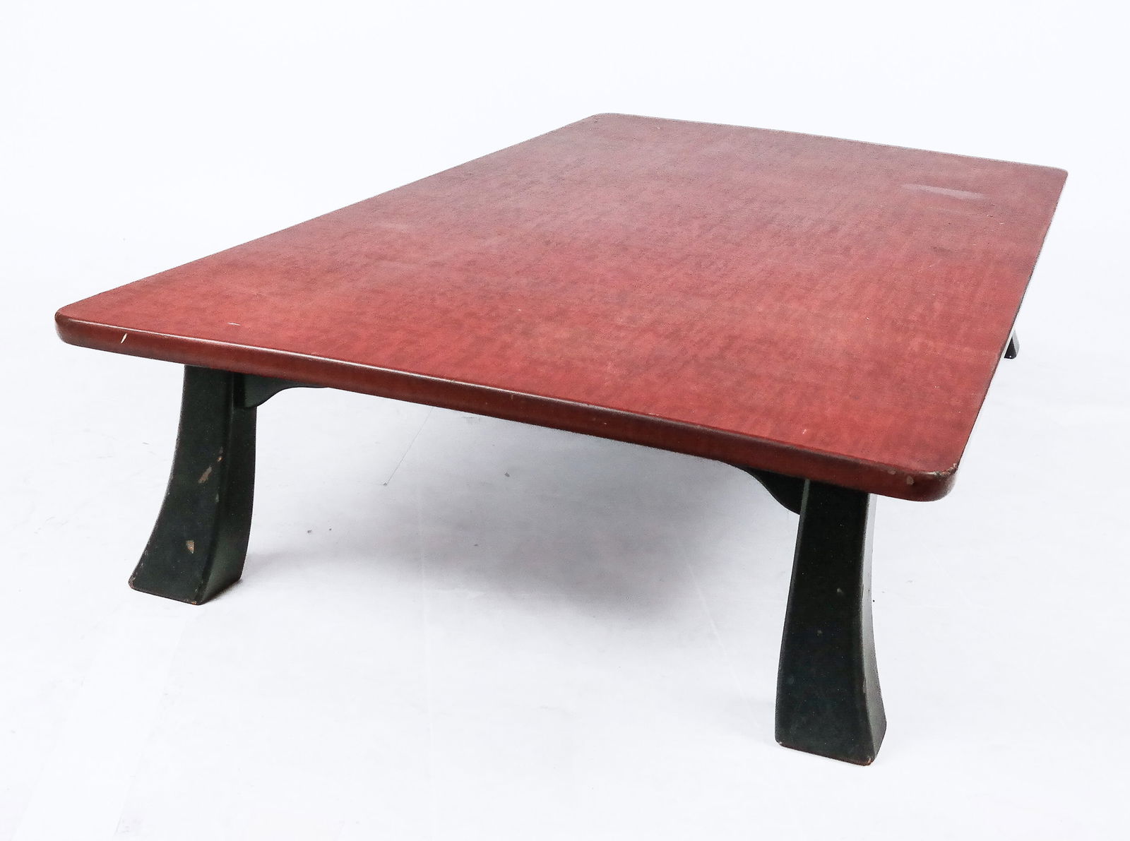 Palatial Asian Red Lacquer Coffee Table - 8