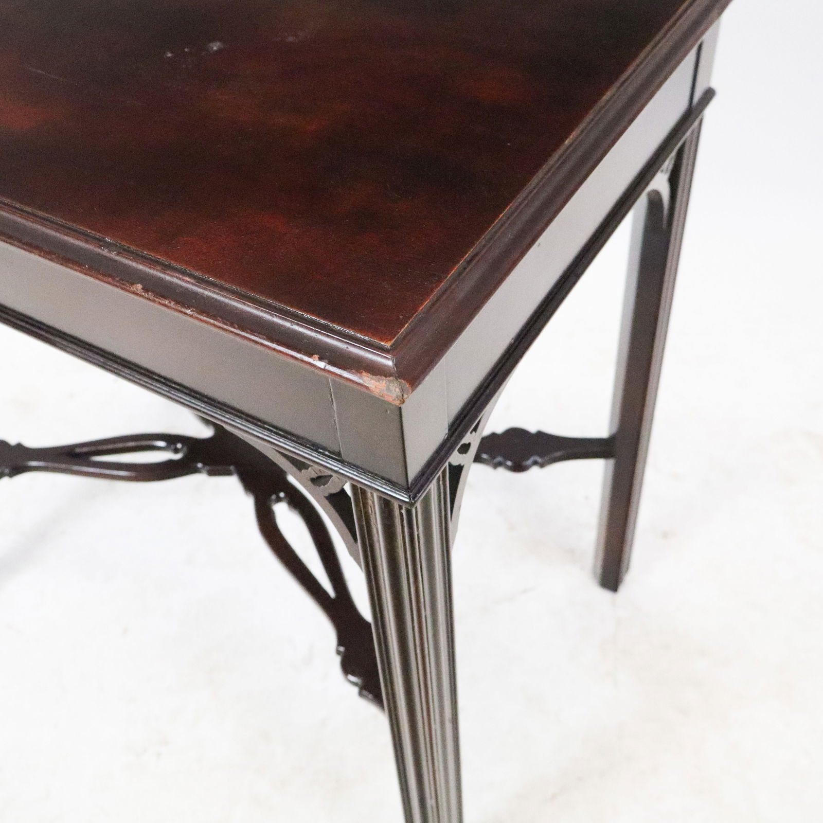 Chippendale Lamp Table - 11