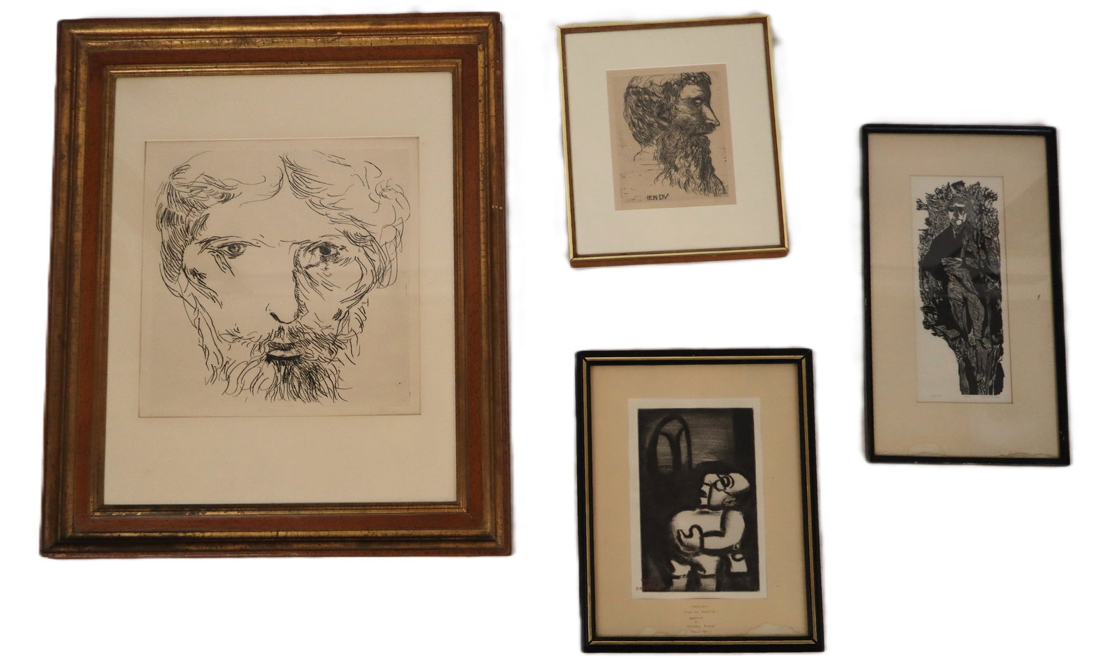 Baskin, Landau & Rouault, Etchings & Aquatint, 4 (1 of 14)