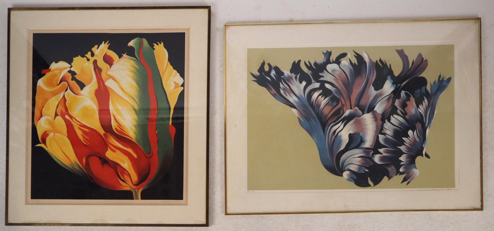Lowell Blair NESBITT, 2 Floral Serigraphs (1 of 12)
