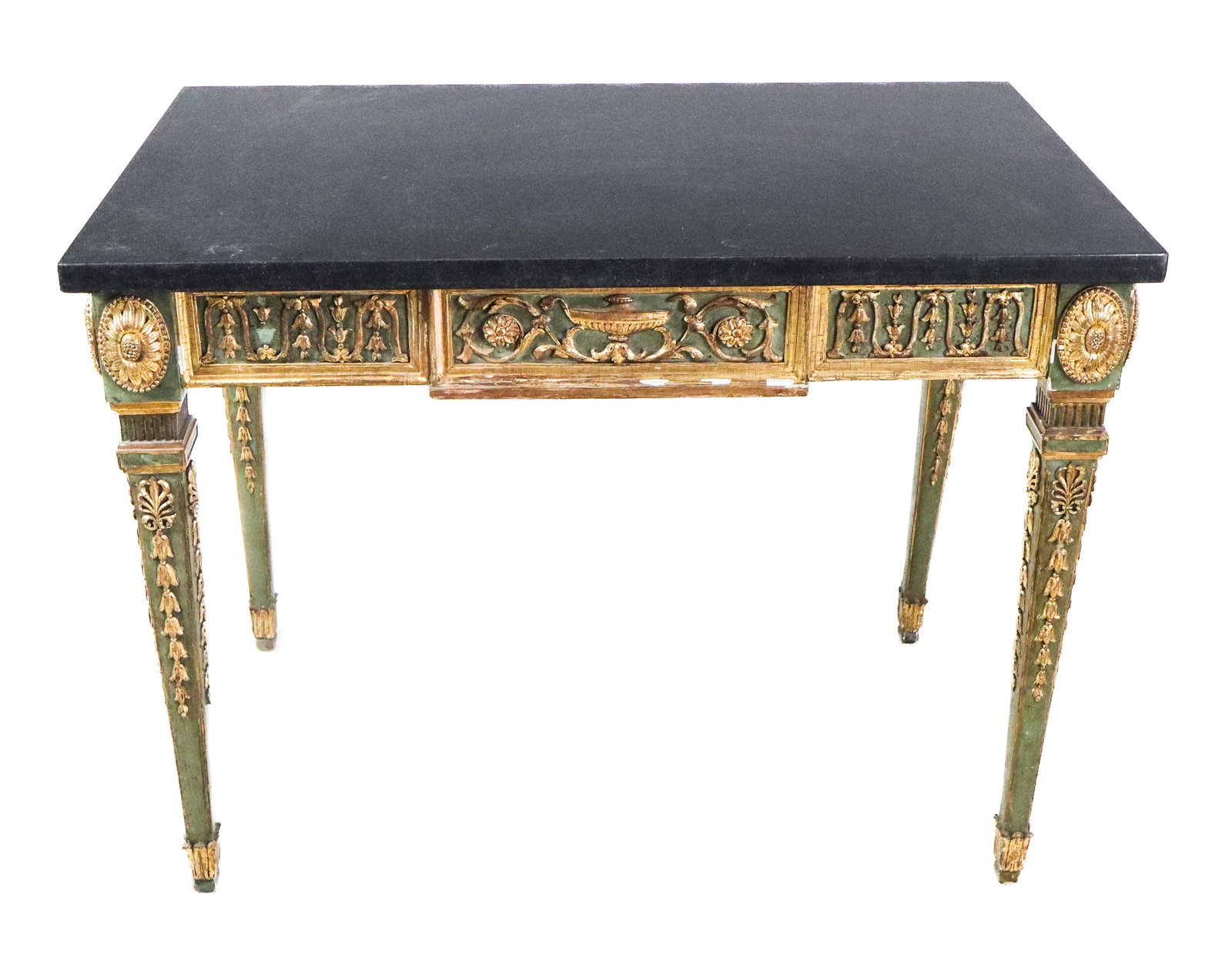 Antique French Marble Top Console (1 of 16)