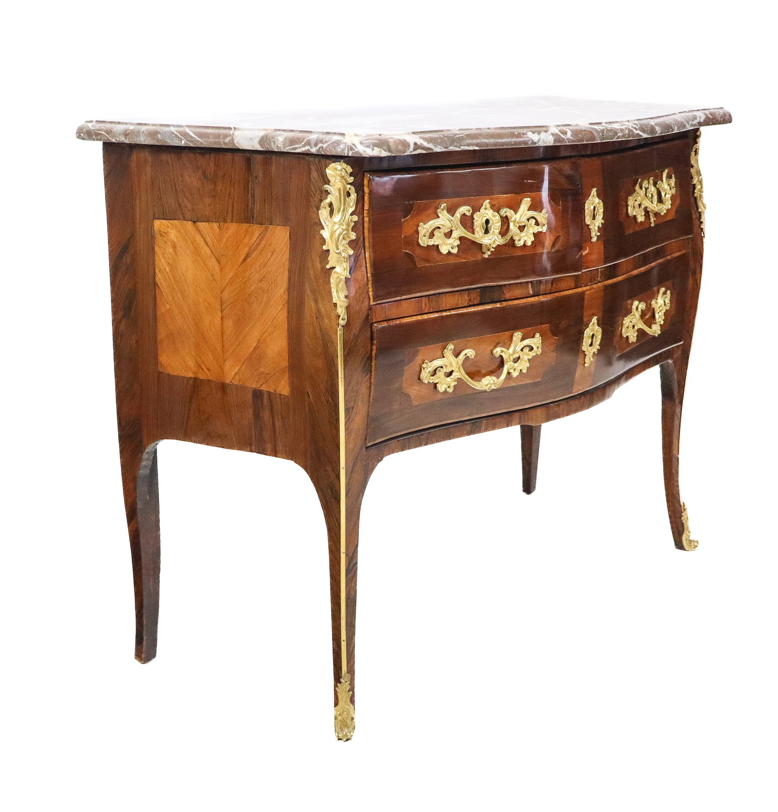 Antique French Marble Top Commode (1 of 19)
