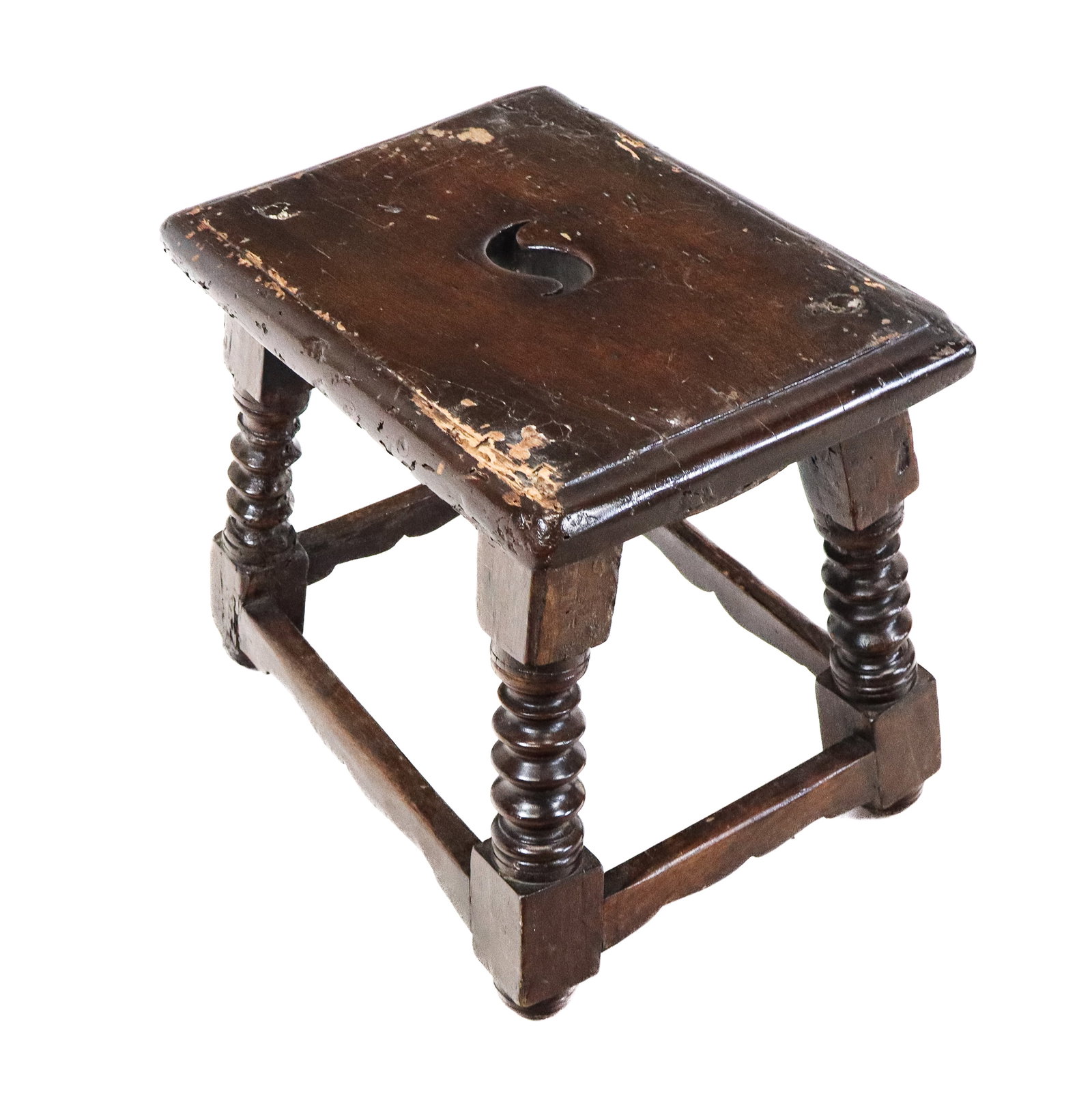 Antique English Small Joint Stool (1 of 11)