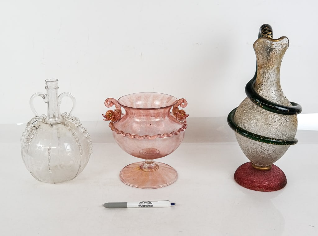 Three Murano Glass Articles (1 of 5)