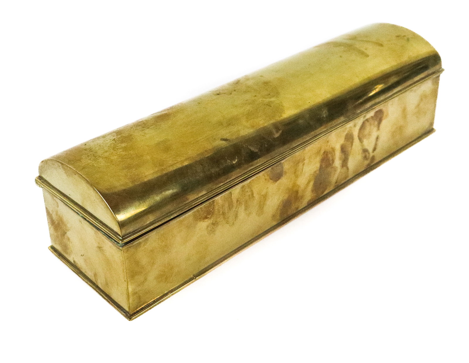 Tiffany & Co. Makers Brass Quill Pen or Glove Box (1 of 12)